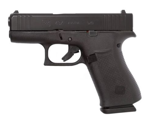 Glock G43X 9mm Subcompact Pistol