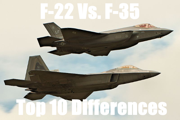 F22 Raptor vs. F35 Lightning II