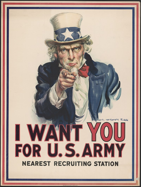 i want you poster for military draft