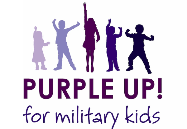 purple up day for military kids