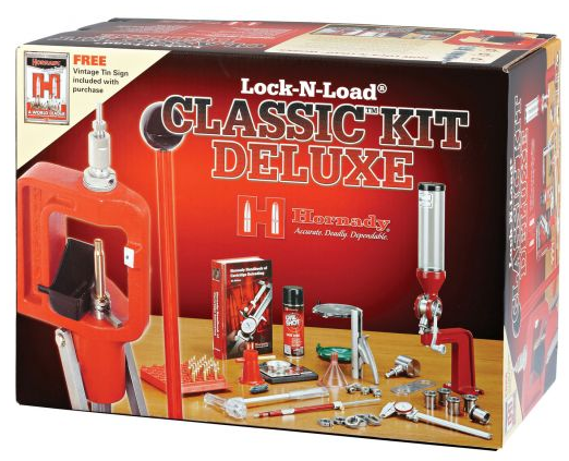 Hornady Lock-N-Load Classic Portable Deluxe Kit is the perfect reloading kit for beginners