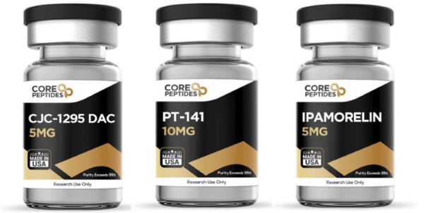cjc 1295 pt 141 and ipamorelin from core peptides