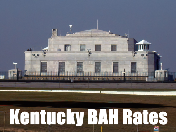 kentucky bah rates