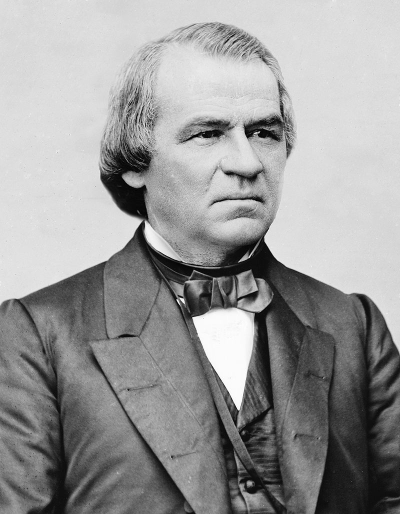 president Andrew Johnson military service