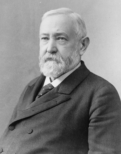 president Benjamin Harrison military service