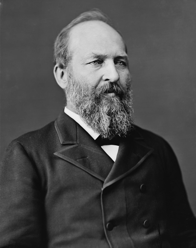 president James A. Garfield military service