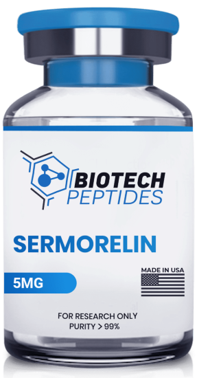 sermorelin is a peptide commonly used for injury recovery & healing