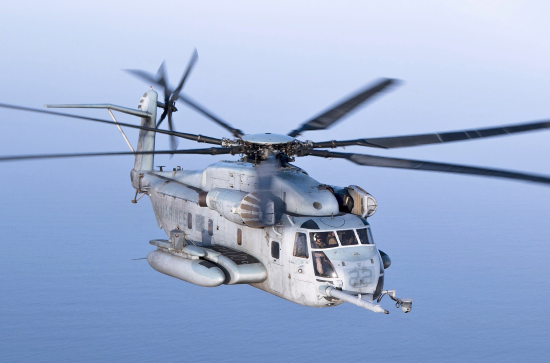 CH-53E Sea Stallion navy helicopter