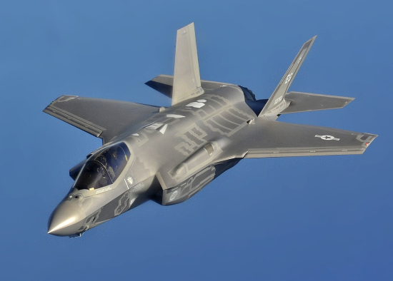 F-35 Lightning II is a fighter jet employed by the US Navy