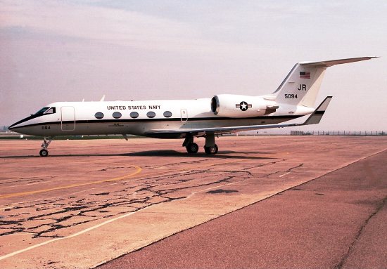 Gulfstream IV used by the US Navy