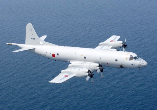 P-3 Orion navy aircraft