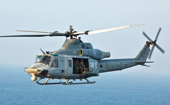 UH-1Y Venom military helicopter