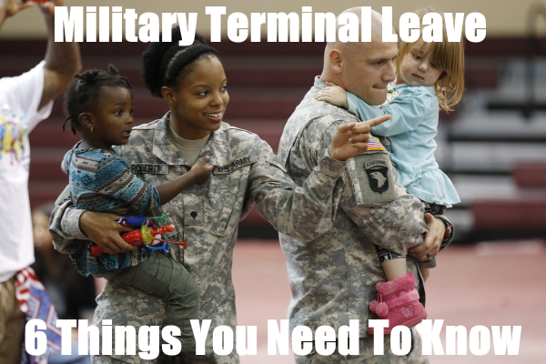 terminal leave military