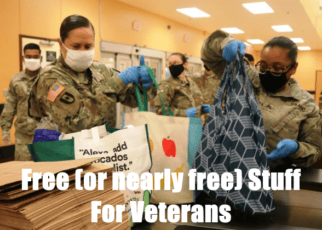 free or nearly free things stuff for veterans
