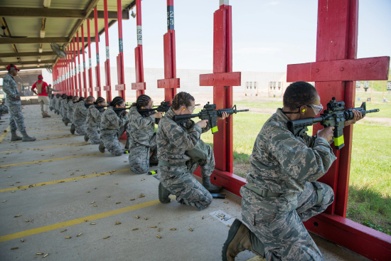 how long is air force basic training bmt