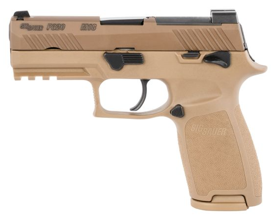 the us air force uses the sig sauer p320-m18 as its primary pistol