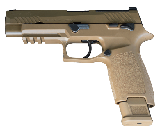 the us navy uses the sig sauer m17 as its primary handgun