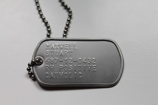 vietnam era military dog tags