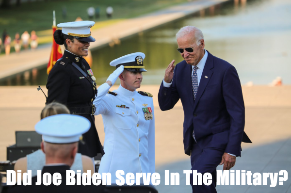 was biden in the military