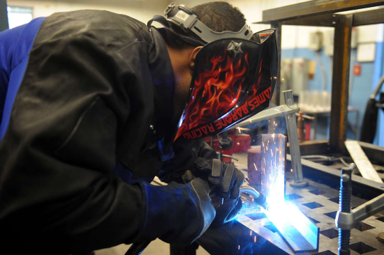 welding jobs in the military