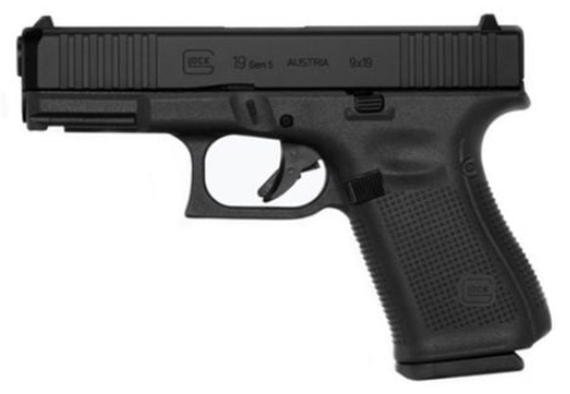 Glock G19 Gen 5 9mm Pistol for concealed carry