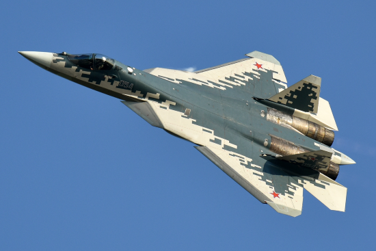 Sukhoi Su-57 Felon is the premier fighter jet in the Russian air force
