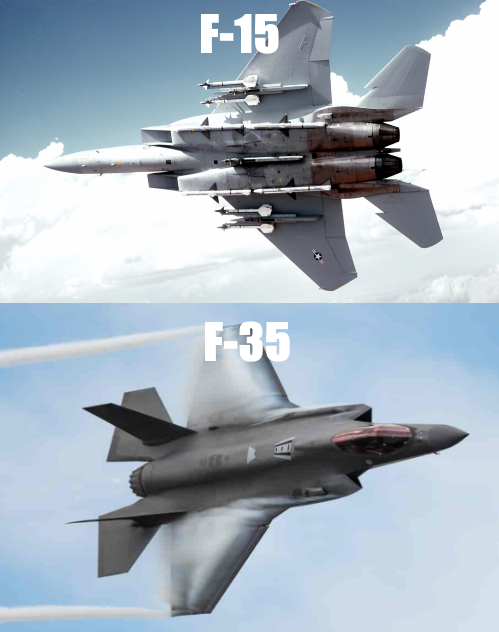 f15 vs f35