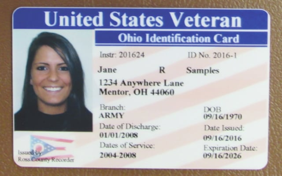 veterans state id card