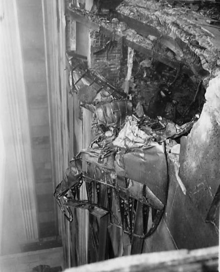 Empire State Building B-25 crash in 1945 is one of the worst military plane crashes in the US of all time