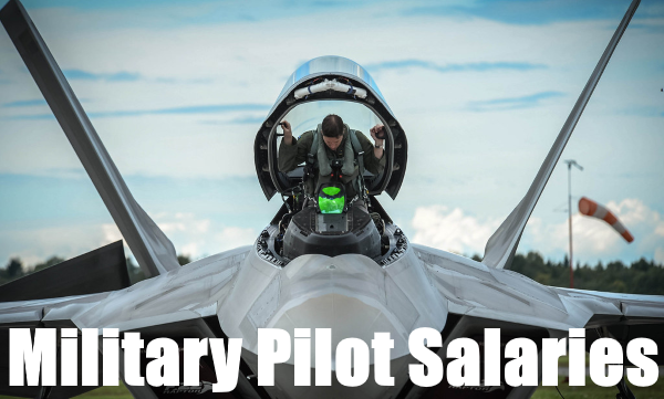military pilot salary