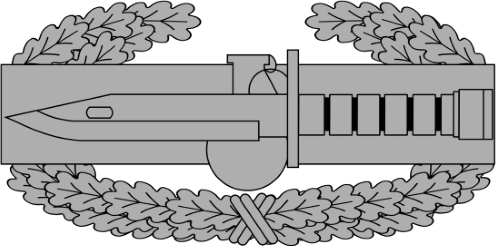 army combat badge ribbon