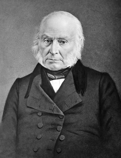 John Quincy Adams did not serve in the military