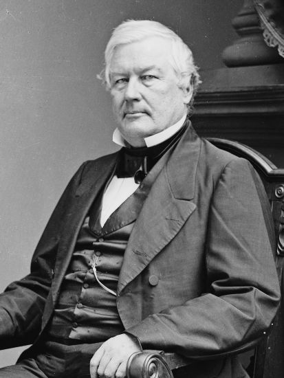 president Millard Fillmore did not serve in the military