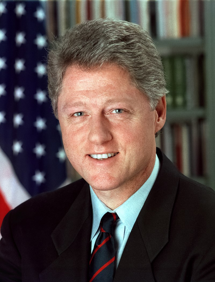 president bill clinton didn't serve in the us military