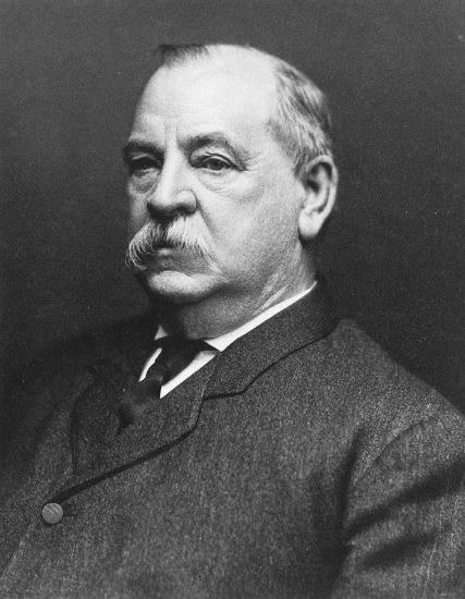 president grover cleveland did not serve in the military