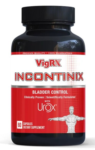 vigrx incontinix is the best bladder control supplement for men and women