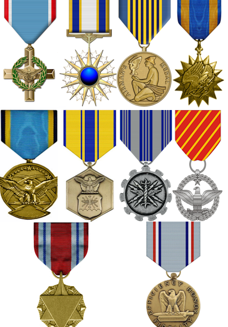 air force medals