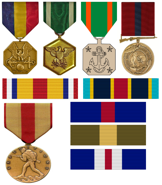marine corp medals explained