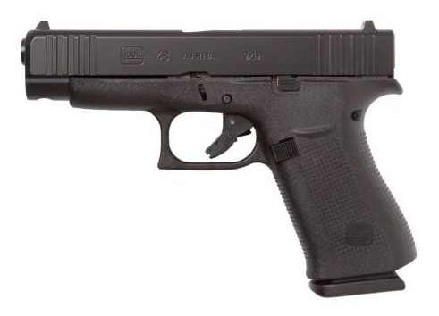 Glock G48 4.17” 9mm Compact Pistol for concealed carry