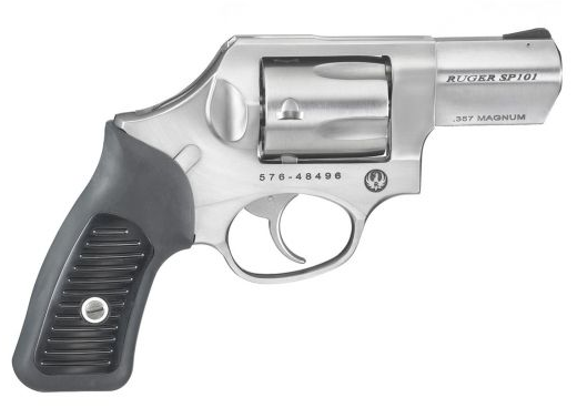 Ruger SP101 .357 Magnum Revolver 2.25” Hammerless