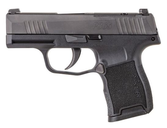 the Sig P365-380 Optics Ready .380 ACP is one of the best sig sauer pistols for concealed carry