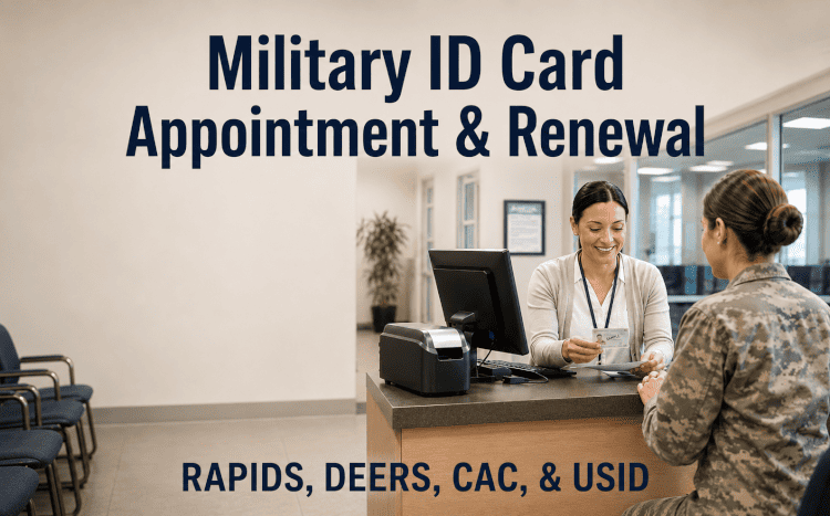 military id card appointment facts and guide