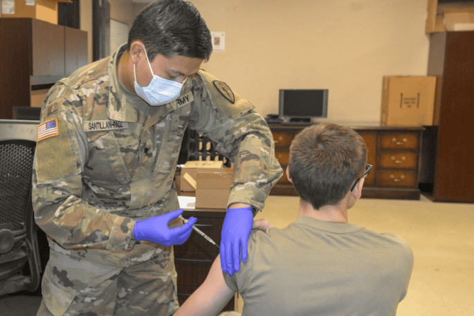 military vaccines list update