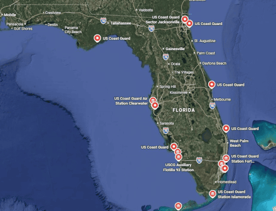 coast guard bases in florida