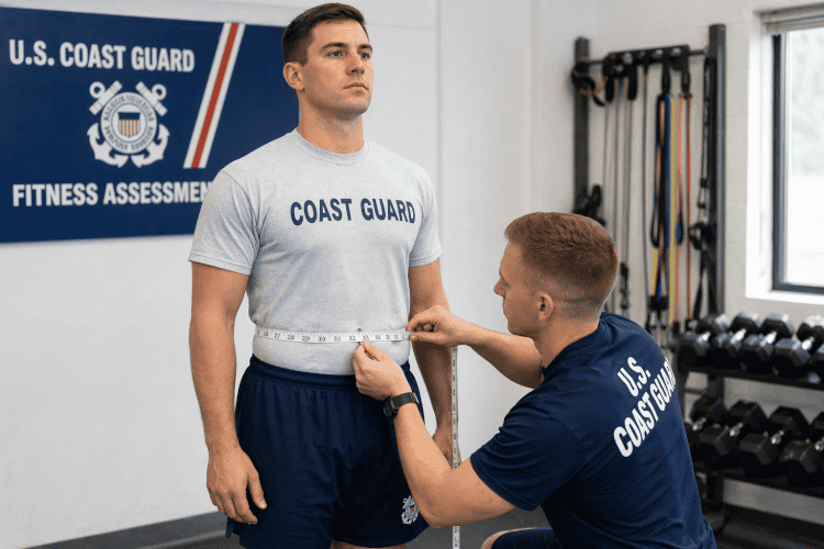 coast guard new height and weight standards
