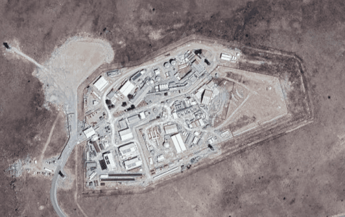 kürecik radar station map