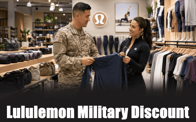 lululemon military veterans discount
