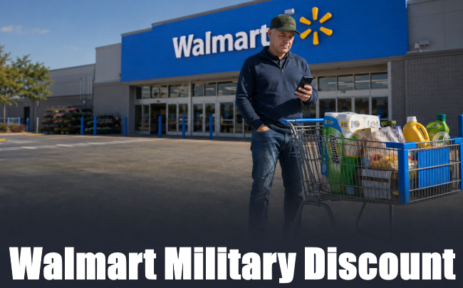 walmart military discount details