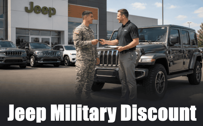 jeep military discount