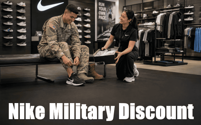 nike military discount